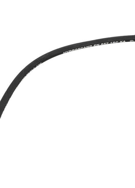 A black hydraulic hose with metal connectors at both ends, featuring the text "HYDROPASCALE EN 857 1SC 1/4 ID." This product is identified as AGCO | Hydr. Hose - Acw3722550 and is manufactured by the brand AGCO. No current product description information is available.