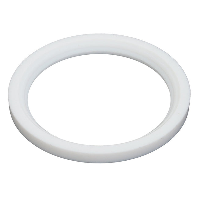 A flawlessly smooth, plain white circular ring from the AGCO AG005662 Seat collection.