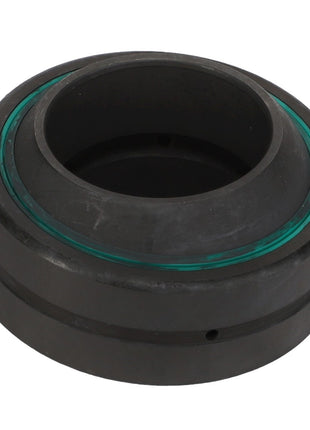 The AGCO SPACER - D45698700 is a black mechanical component with a cylindrical shape and a green inner ring, likely used in machinery or automotive applications. No current product description information is available.