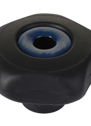 Product Name: AGCO | Knob - Acw5171740
Brand Name: AGCO

Description: Black plastic star knob with a dark blue center hole. No additional product description information is available.
