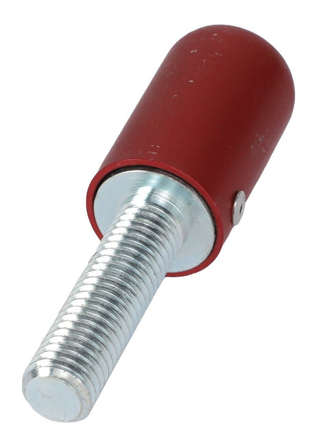 A cylindrical red-capped metal bolt with a threaded silver shaft, identified as AGCO | MAGNET - AG708708, is displayed against a plain white background. Currently, no additional product description information is available.