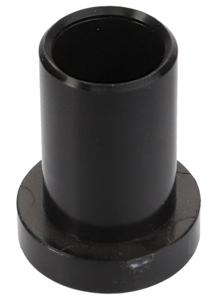 This black cylindrical plastic spacer, known as the AGCO BEARING - AG137825, features a wider base and a central hole. No additional product description information is available at this time.