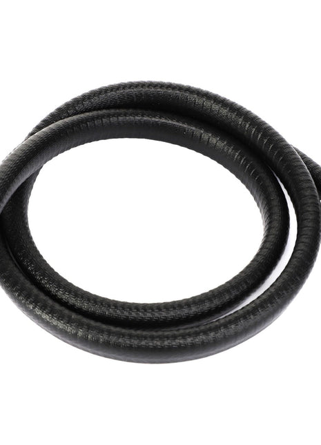 The AGCO | MOULDING - AL5022053 by AGCO is a coiled black cable sleeve designed to organize and protect wires, offering a neat solution for tangled cables.