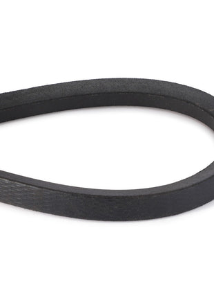 The AGCO Drive V Belt, Cutting Blade Drive - D28284841, is a black rubber belt in a circular loop shape, typically used in machinery and automotive applications, ensuring noise reduction and optimal performance. AGCO V-Belts are renowned for their reliability and efficiency.