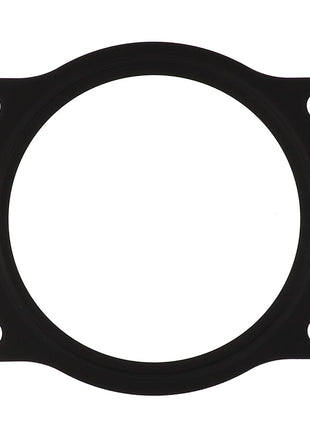 A front-view image of the AGCO Circular Gasket - Acp0353620, featuring four holes at the corners, presented on a white background. No current product description available for this item.