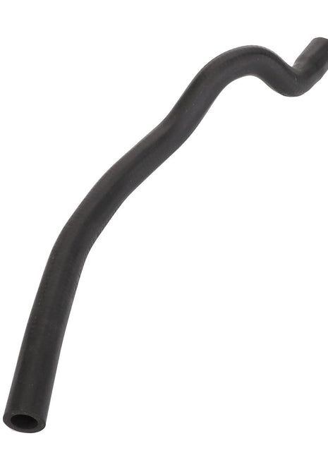 Image of the AGCO Hose - Acw4020230, a black, curved rubber hose designed for automotive or industrial applications. It features a smooth outer surface and varying diameters at both ends. The product is branded by AGCO. No current product description information is available.