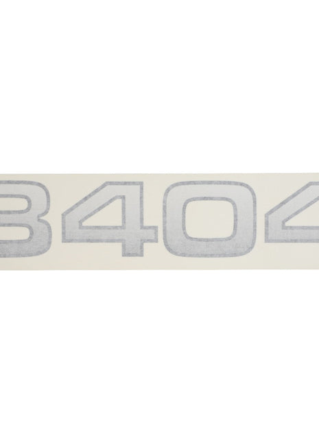 An image of the number "3404" displayed in large, gray stencil-style font on a plain, light background. This item is branded as AGCO and titled "Decal - Acw0435770," but no further product description information is available.