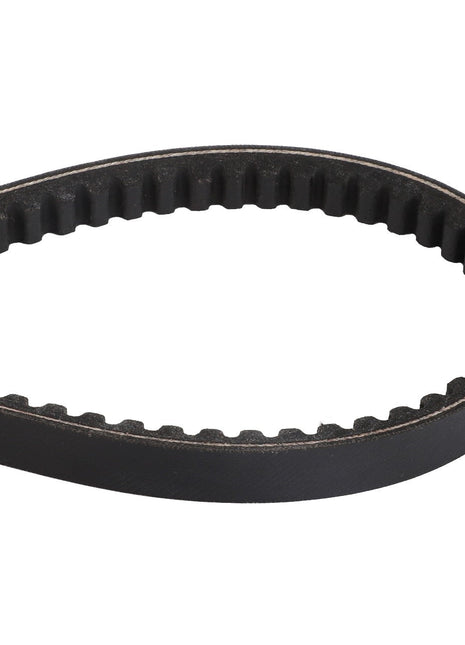 A close-up image of the AGCO V-Belt (Model: D41929100), made from black ribbed rubber and looped in a teardrop shape, is available.