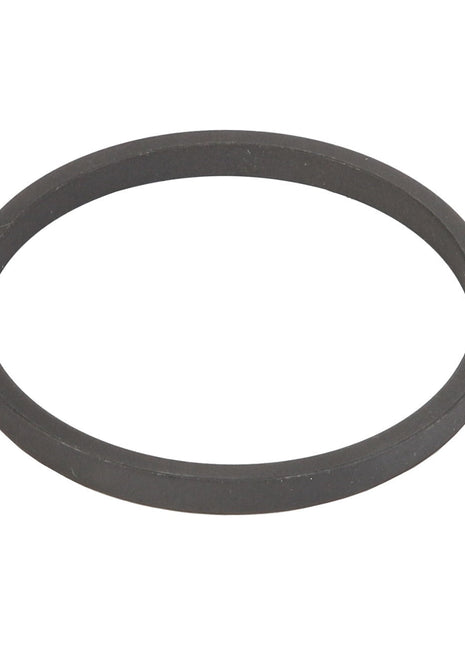 A round, flat, black AGCO Spacer - Acw1729530 set against a pristine white background.