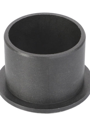 A black, cylindrical plastic bushing with a flanged edge, identified as the AGCO | Flange Bushing - Fel150920 from the brand AGCO, is shown against a white background. No current product description available.
