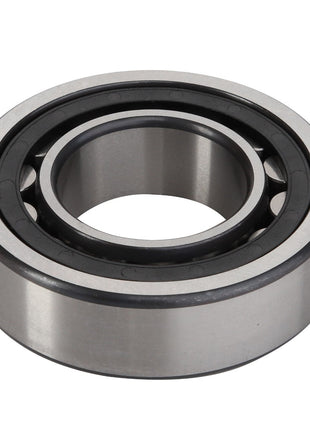 The AGCO TAPER BEARING - D41636600 is a metal ball bearing featuring an inner and outer ring, commonly used in machinery to reduce friction between moving parts.