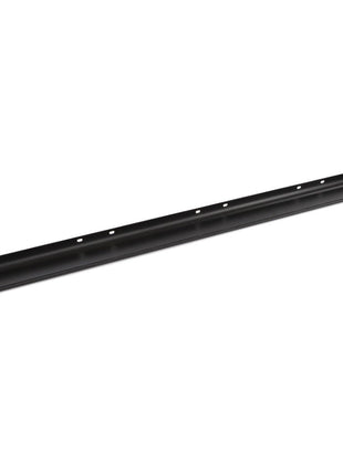 A stylish black beveled metal strip featuring evenly spaced holes, known as AGCO | Guards - La300135633 by the brand AGCO.
