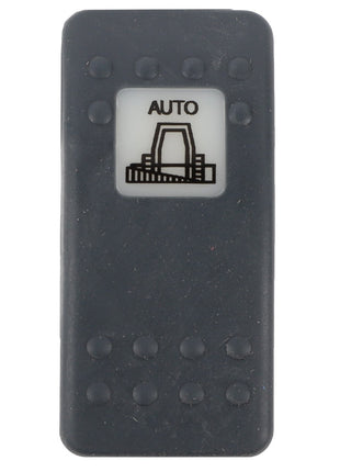 Close-up of the AGCO | SWITCH - D45050032, a black rectangular button labeled "AUTO" above a window control icon, typically found in a vehicle's power window system. No information available on other functionalities.