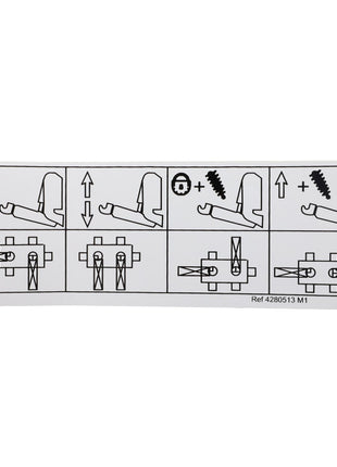 AGCO | Decal - 4280513M1 - Farming Parts