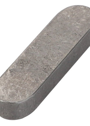 The AGCO key, V603345110, is a metallic, rectangular piece with rounded ends designed for mechanical assemblies. No detailed product description is currently available.