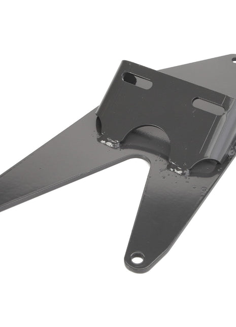 Black-painted metal bracket with three holes and a mounting section, AGCO | Bracket - Acw155354A.