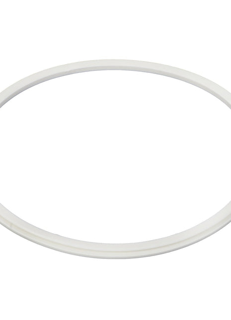 A pristine AGCO circular plastic ring, model 6210013M1, impeccably isolated on a matching white background.