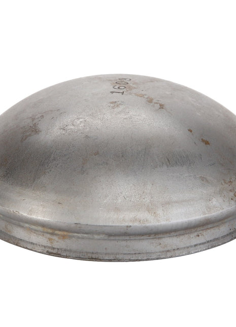 The AGCO Cap - Acp0004700 is a rounded metal cap, featuring a slightly rusted surface and an engraved number "1603" on the top. No current product description is available.