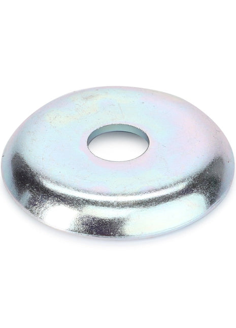 Product data: The AGCO | Disc - Fel140262 is a metallic, dome-shaped washer with a central hole, displayed against a white background. No current product description is available from the brand AGCO.