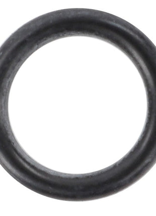 Close-up view of the AGCO | O-RING - AG727281 on a white background, highlighting its sturdy rubber construction.