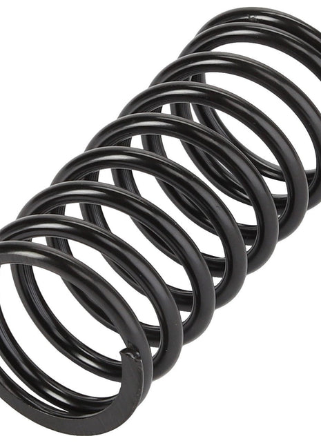 A coiled metal compression spring with a black finish, identified as the AGCO | SPRING - CH190-2584 by the brand AGCO, is currently available.