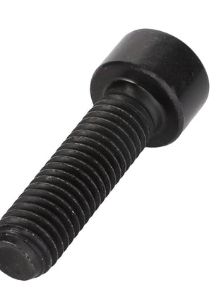 A close-up view of the AGCO Socket Head Setscrew - Acw0996400, featuring a black cylindrical head and threaded body. Currently, there is no product description information available for this item.