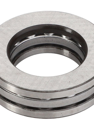 Close-up of a cylindrical metal thrust bearing with a shiny, smooth surface, featuring inner and outer rings separated by ball bearings. The product is the AGCO | Bearing Assy - La26800770 from AGCO. Product description currently unavailable.