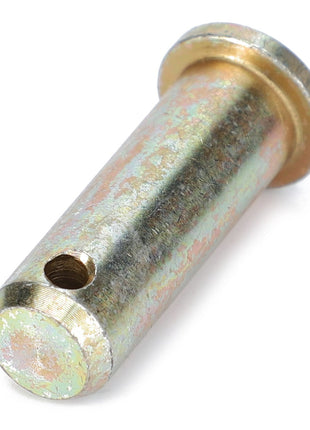 The AGCO Clevis Pin (3009919X1) is a cylindrical metal pin with a flanged head and a hole near one end, but currently lacks a detailed product description.