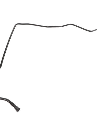 The AGCO Fuel Hose - Acw0635160 is a black, bent metal pipe featuring connectors at both ends, designed for use in automotive applications. No additional product description information is available at this time.