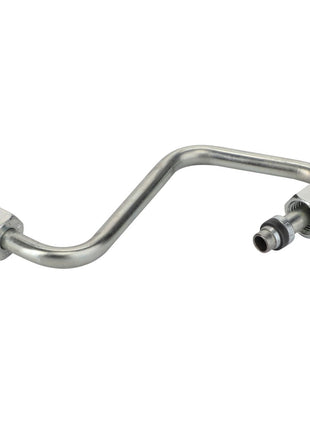 The AGCO Pipe - Acw3802040, designed by AGCO, features hexagonal fittings on both ends and includes a bend in the middle. Further product details are currently unavailable.