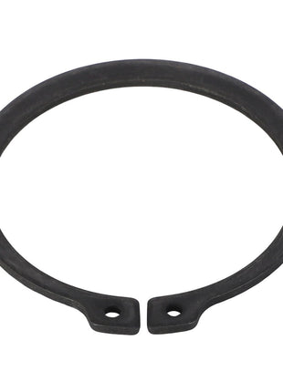 A retaining ring, specifically the AGCO | RING - AL5017001, with two small holes near the ends is displayed against a stark white background.