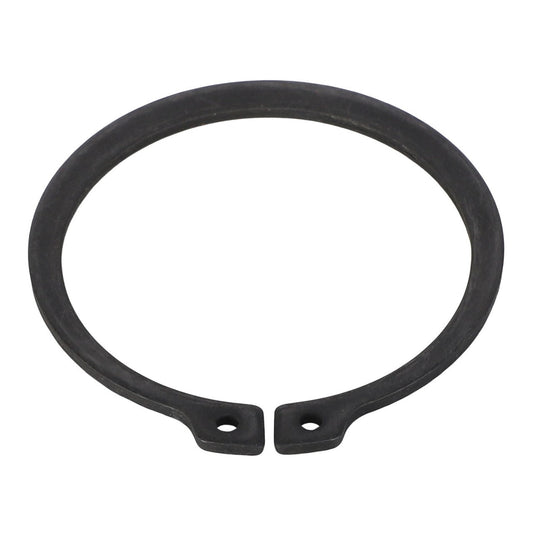 A retaining ring, specifically the AGCO | RING - AL5017001, with two small holes near the ends is displayed against a stark white background.