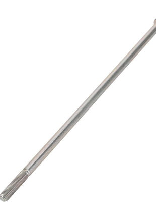 The AGCO HEX SOCKET HEAD CAPSCREW - 0902-10-45-00 is a long metal rod featuring a smooth shaft with precision threads on one end.