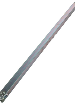 AGCO | Locking Rod - Acw1869050: A long metallic bar featuring a small attachment and a hole at each end, likely used in mechanical or structural applications. No current product description information is available.