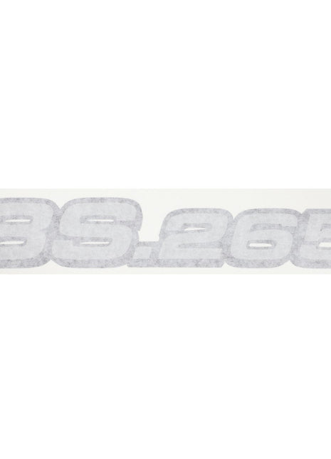 AGCO | Decal - Acx241655A in gray text '85.265' on a white background. No current product description information is available.