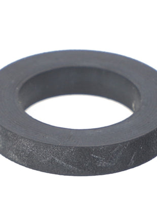 Introducing the AGCO | GASKET - AG050825, a black rubber washer with a circular shape and a central hole, designed to create a tight seal in plumbing or mechanical applications. For any inquiries about this product, please contact our support team.
