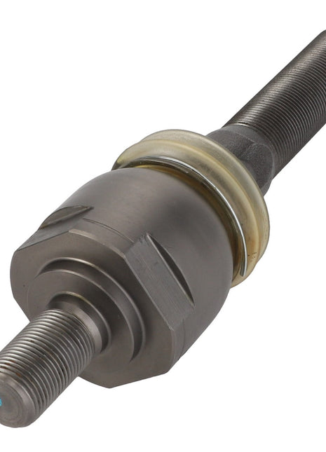 Close-up of the AGCO Ball Joint - Acp0510230, featuring threaded ends and a robust hexagonal base.