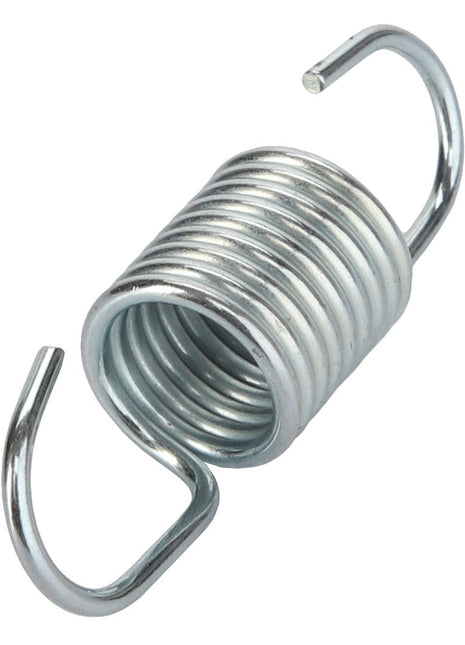 The AGCO Spring - Acw0603900 by AGCO is a metal tension spring featuring tightly coiled wire and hooks at both ends, engineered for robust tension and durable performance.