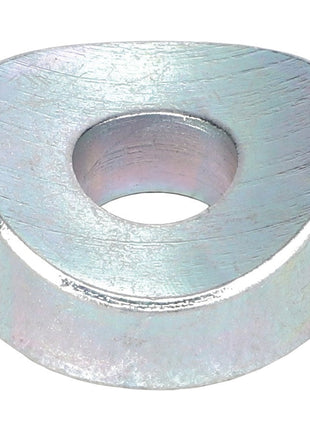 A close-up image of the AGCO Spacer - Acx2718040, a metal cam washer with an off-center hole typically used in woodworking and assembly for mechanical advantage. No current product description information is available.