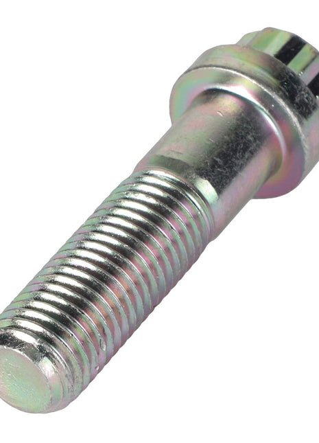 Close-up image of the AGCO Screw 12 Points Flange Head (Product Code: 3009805X1), featuring a metallic threaded shaft and a flanged head. No current product description available.