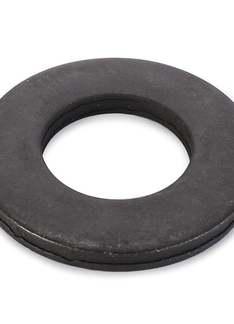 The AGCO | FLAT WASHER - CH5P-8247, a round black rubber washer with a central hole, currently has no available product description information.