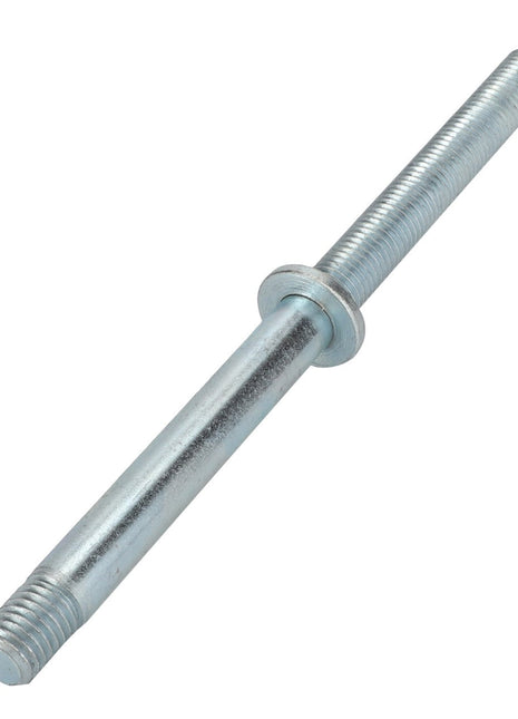 A durable AGCO Tie Rod - La322031750 with a washer securely positioned at the center.