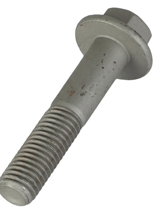 A close-up of the AGCO Hexagon Flange Bolt - 3009226X1, showcasing its metallic finish and detailed threading along the shaft.