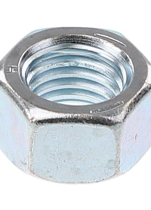 The AGCO | NUT - AL5011508, a metal hex nut with internal threading, is depicted on a white background. No current product description information is available.