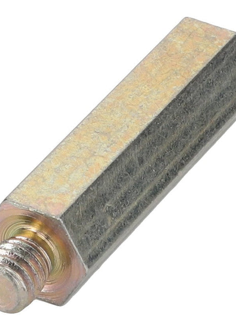 The AGCO Rod - Acw353671A is a hexagonal metal standoff with a threaded end, designed for mounting circuit boards or components. Please note that no additional product description information is currently available for this item.