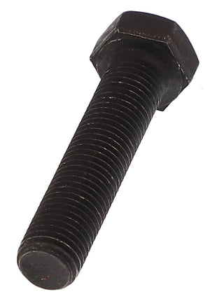 A close-up image of the AGCO | HEXAGONAL HEAD BOLT - 0901-22-57-00, featuring a black hex head and threaded shaft against a white background, with no current product description information available.