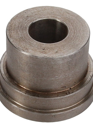 The AGCO Bush - La300037904 is a cylindrical metal component featuring a central hole and a stepped base, commonly used in mechanical applications. No current product description is available.