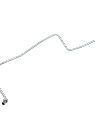 The AGCO Pipe - Acw284836A is a metallic automotive tubing featuring multiple bends and connectors at both ends.