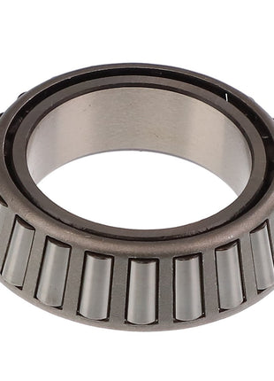 The AGCO | CONE - AG607423 by AGCO is a meticulously engineered metal tapered roller bearing featuring an outer ring and conical rollers arranged on an internal race. This essential component ensures smooth operation under heavy loads, embodying precision engineering and reliability that no current product description quite captures.