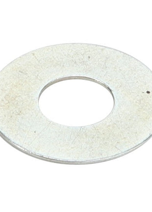 The AGCO | SPACER - AG726132 is a flat, circular metal washer with a central hole, typically used to distribute the load of a threaded fastener. Brand: AGCO. No current product description information is available.